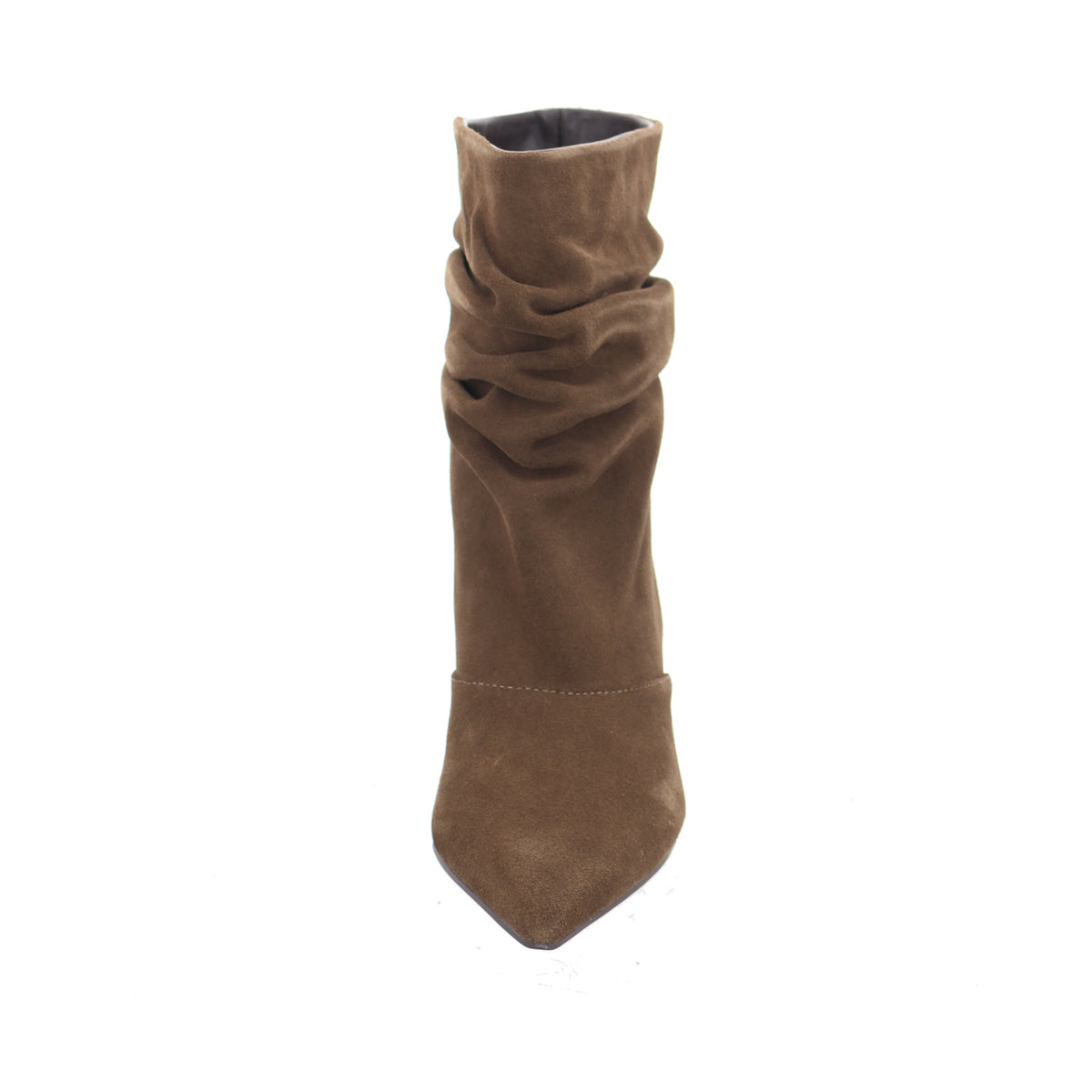 Inuovo FW26MC5903-SDK FEMALE LEATHER BOOTS in SD KHAKI