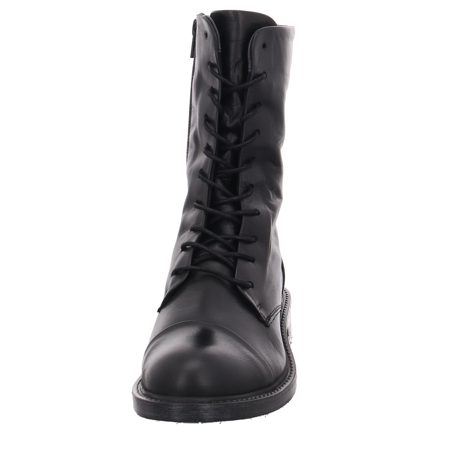 Elena IB20155-BLACK Schnürstiefelette in schwarz