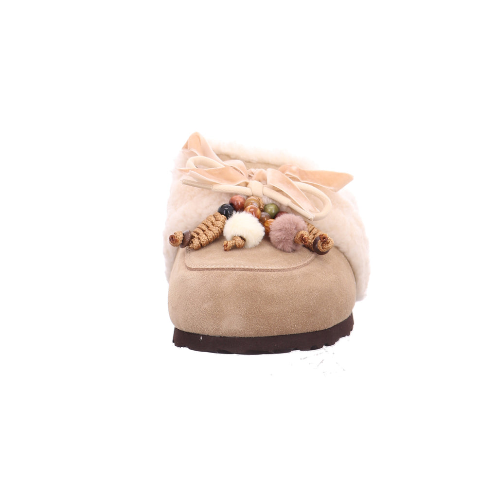 Miss Olivia IRIS-M2-CREAM Iris M02 Suede Sigar in Cream (beige)