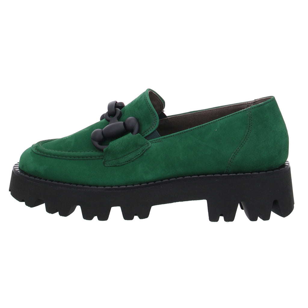 Paul Green 2987-012 0072-2987-012/Slipper in gruen