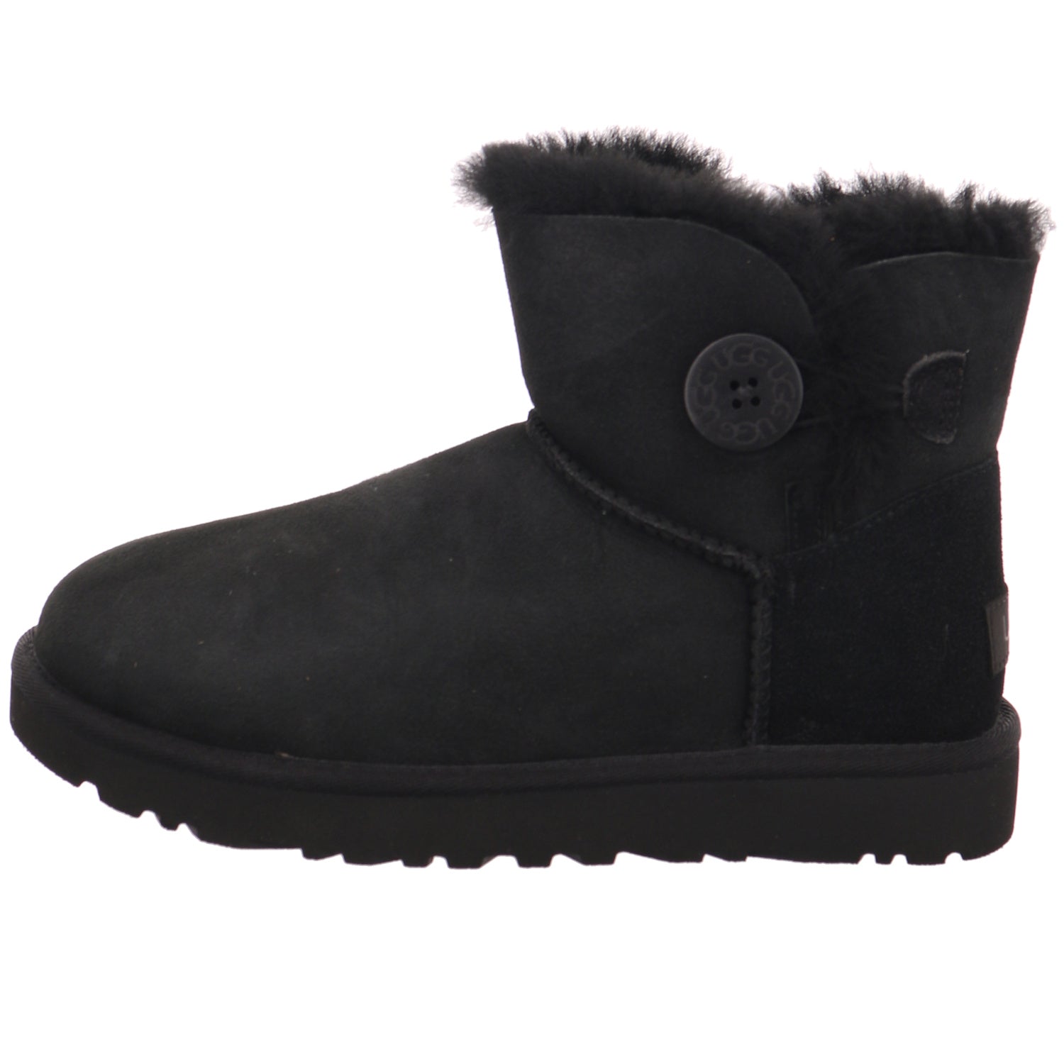 Ugg | 3352 Mini Bailey Button in schwarz