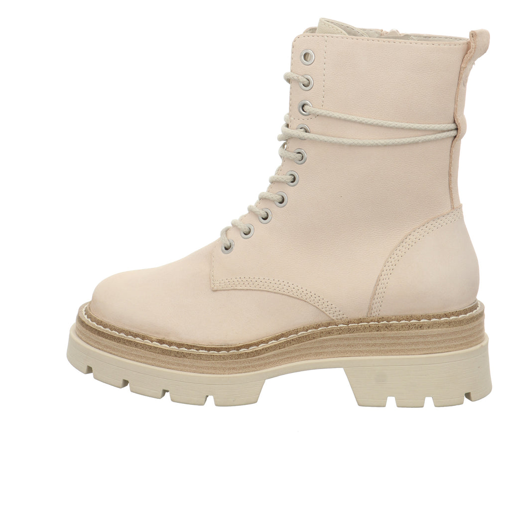 Tamaris 1-1-25221-29 457 Schnürstiefelette in beige