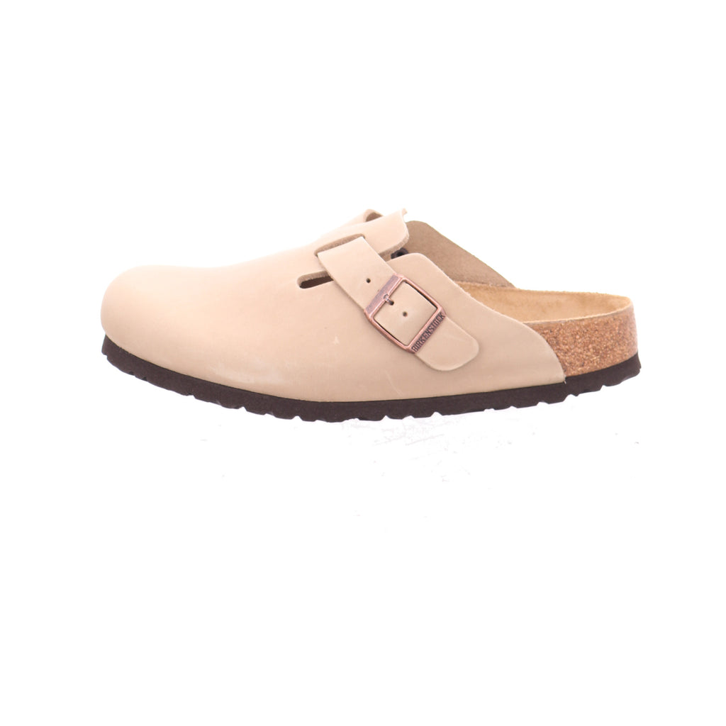 Birkenstock 960813 Boston LEOI Tabacco Brown in Tabacco Brown(beige)