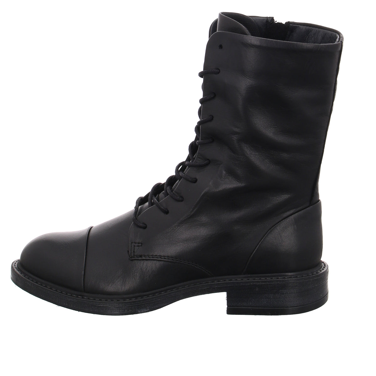 Elena IB20155-BLACK Schnürstiefelette in schwarz