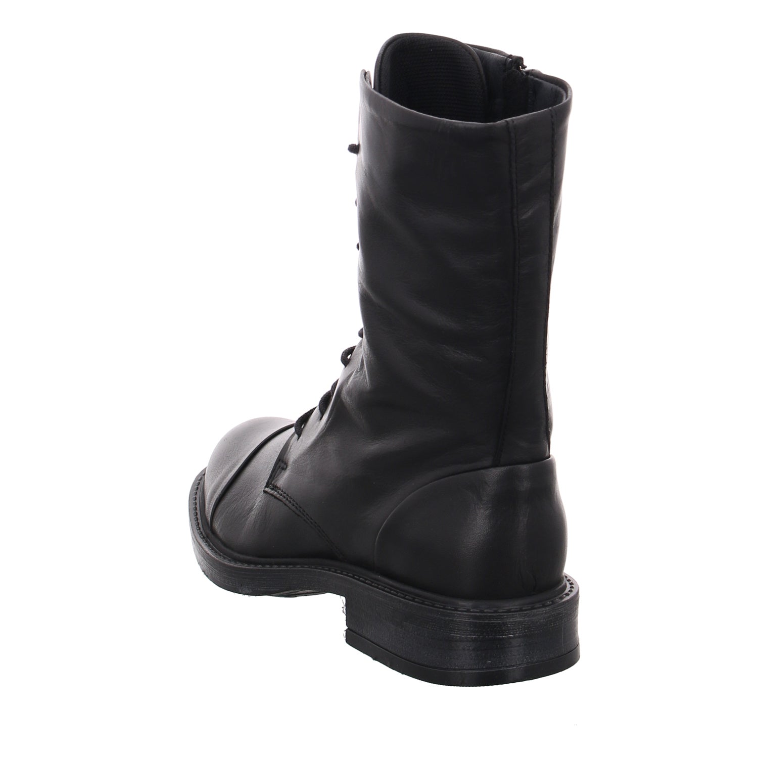 Elena IB20155-BLACK Schnürstiefelette in schwarz