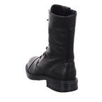 Elena IB20155-BLACK Schnürstiefelette in schwarz