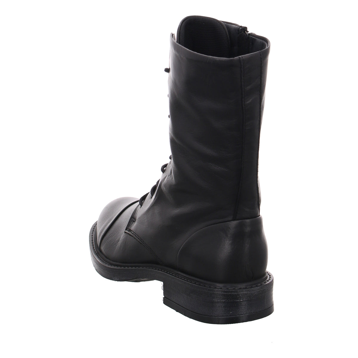 Elena IB20155-BLACK Schnürstiefelette in schwarz