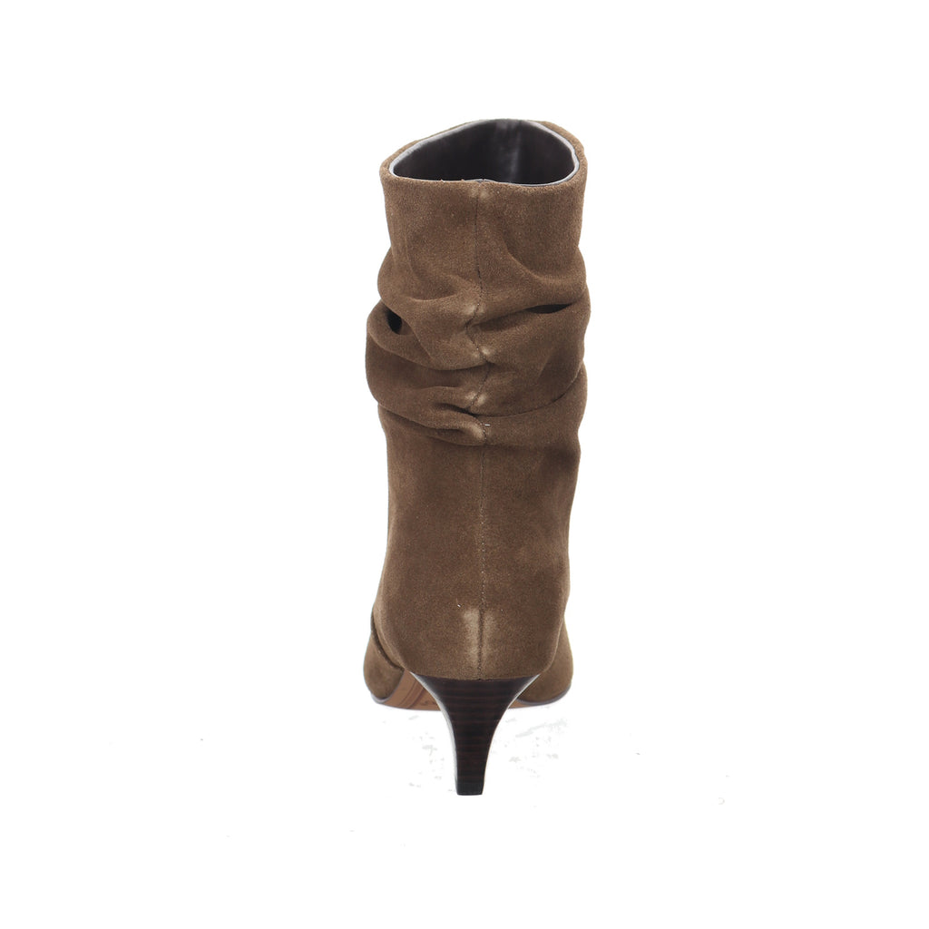 Inuovo FW26MC5903-SDK FEMALE LEATHER BOOTS in SD KHAKI