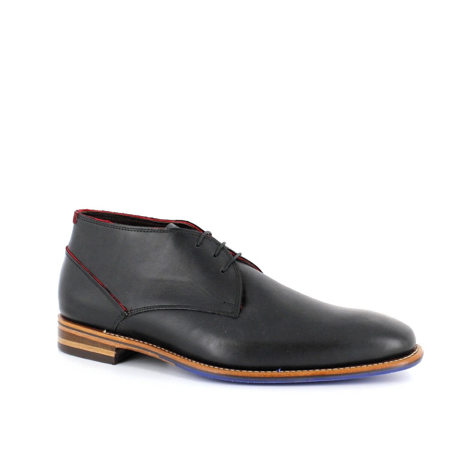 Floris van Bommel Schnürstiefelette - schwarz