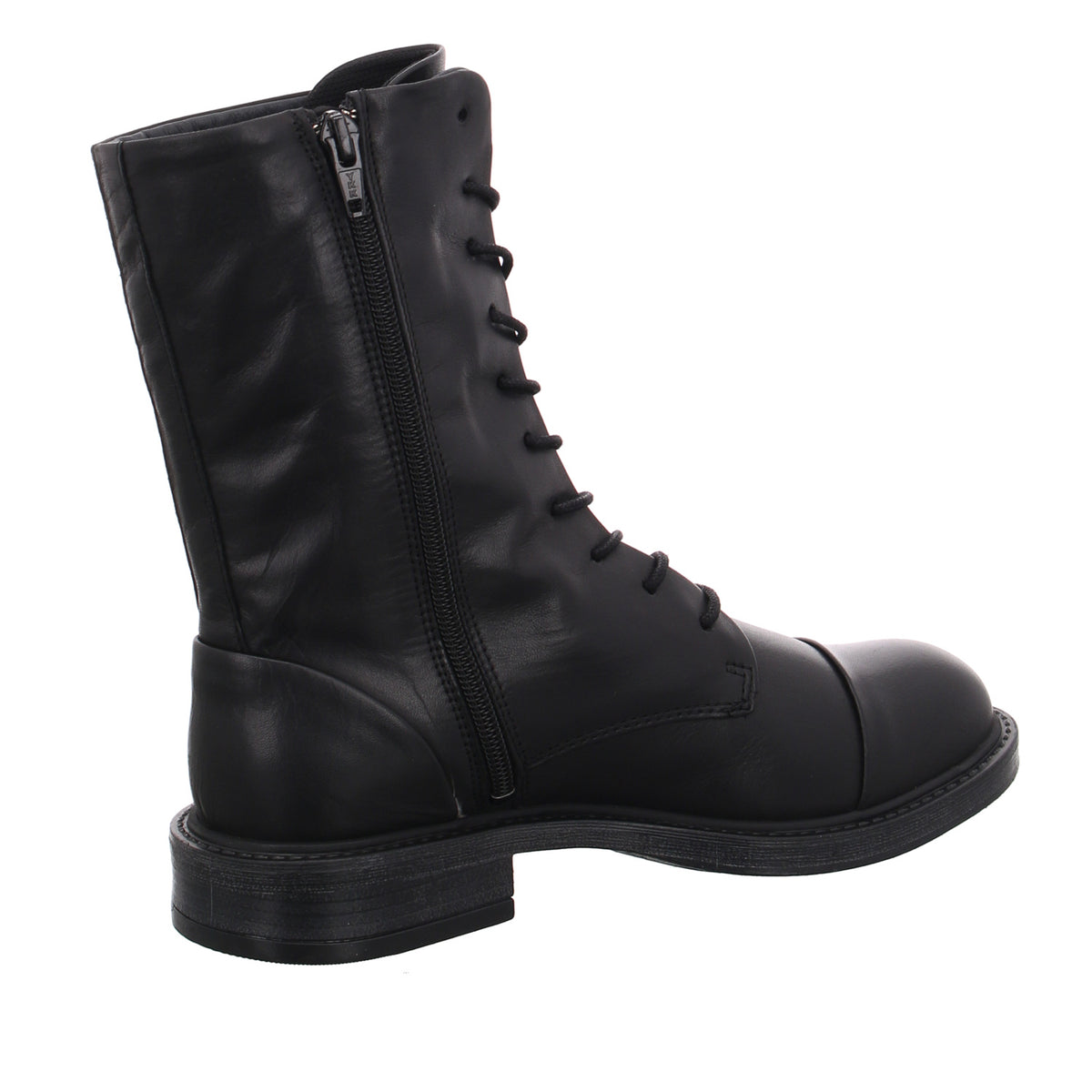 Elena IB20155-BLACK Schnürstiefelette in schwarz
