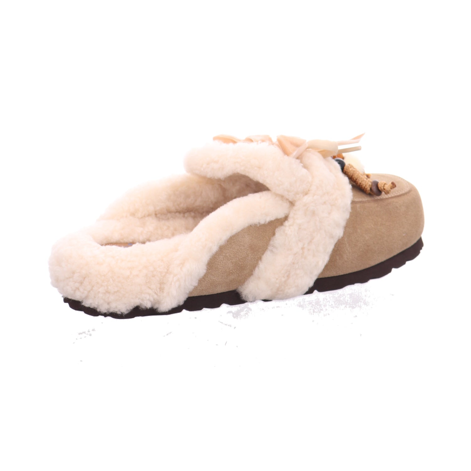 Miss Olivia IRIS-M2-CREAM Iris M02 Suede Sigar in Cream (beige)