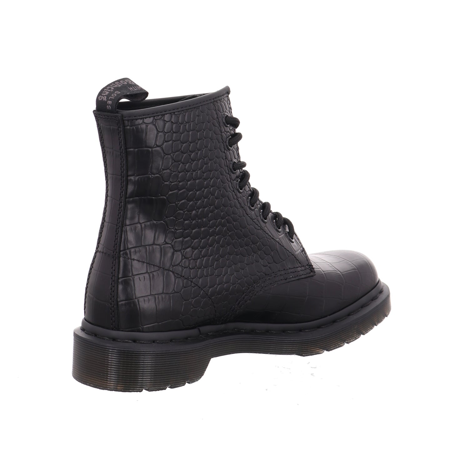 Dr. Martens 42679001 Atlas Corc Emboss 8 Eye Boot in schwarz