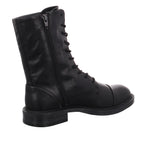 Elena IB20155-BLACK Schnürstiefelette in schwarz