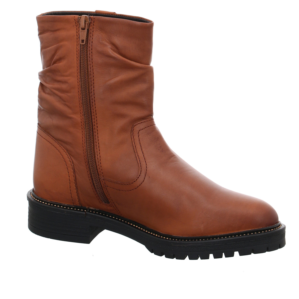 Poelman DUNGA BAL 34 Stiefelette in cognac