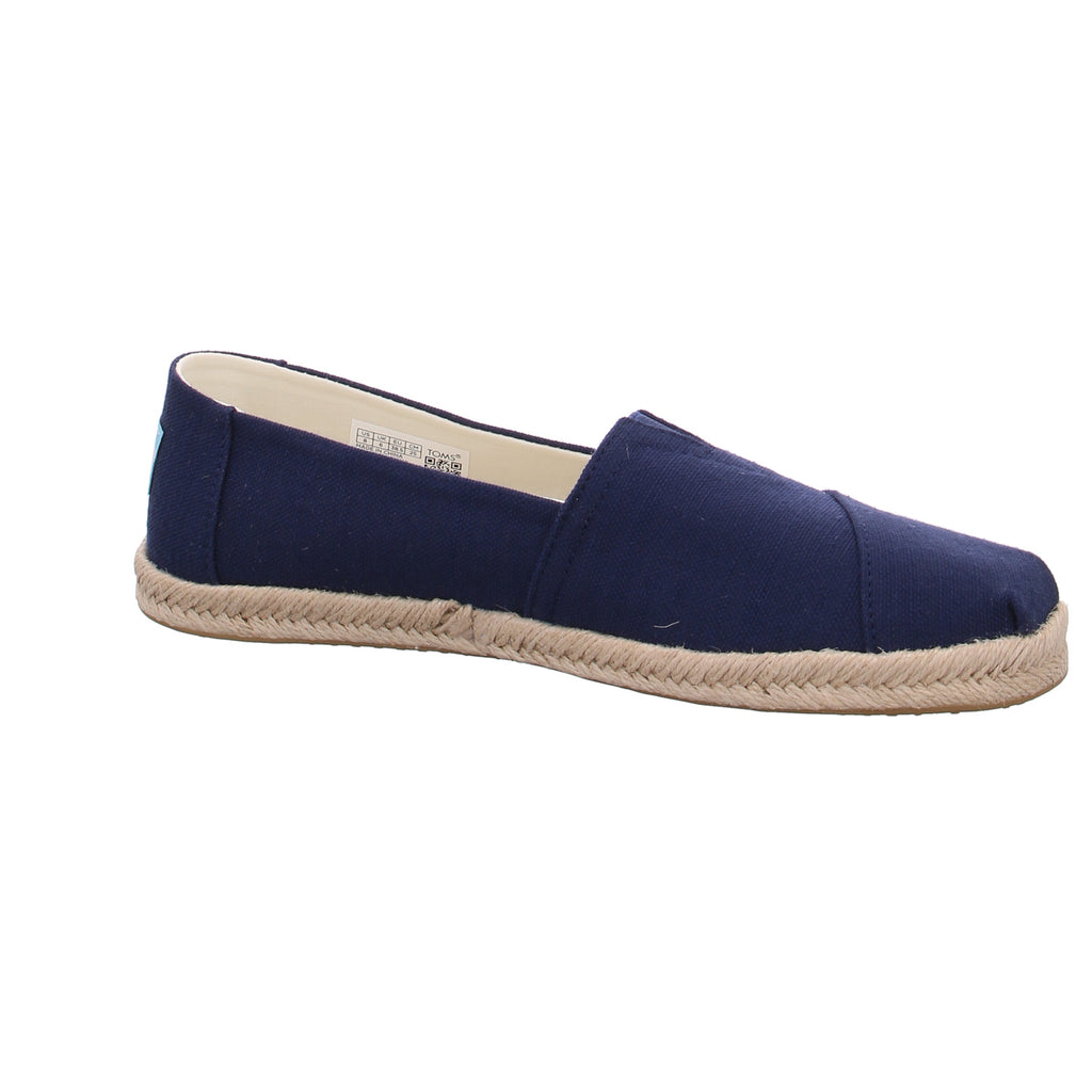 Toms 10019674 Alpargata Rope in blau
