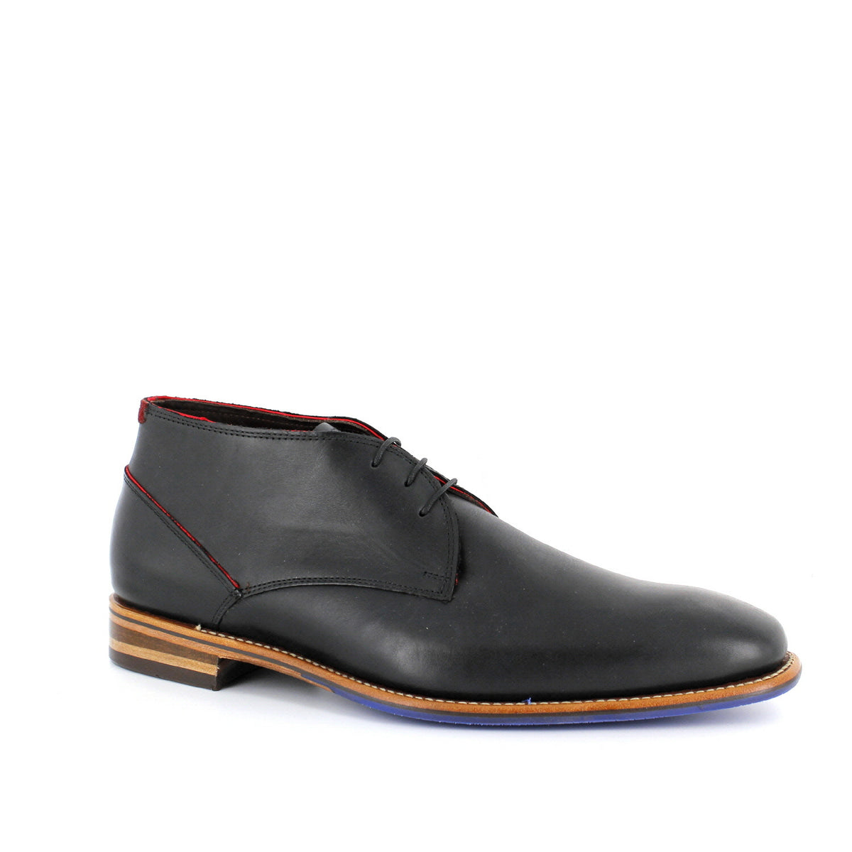 Floris van Bommel Schnürstiefelette - schwarz