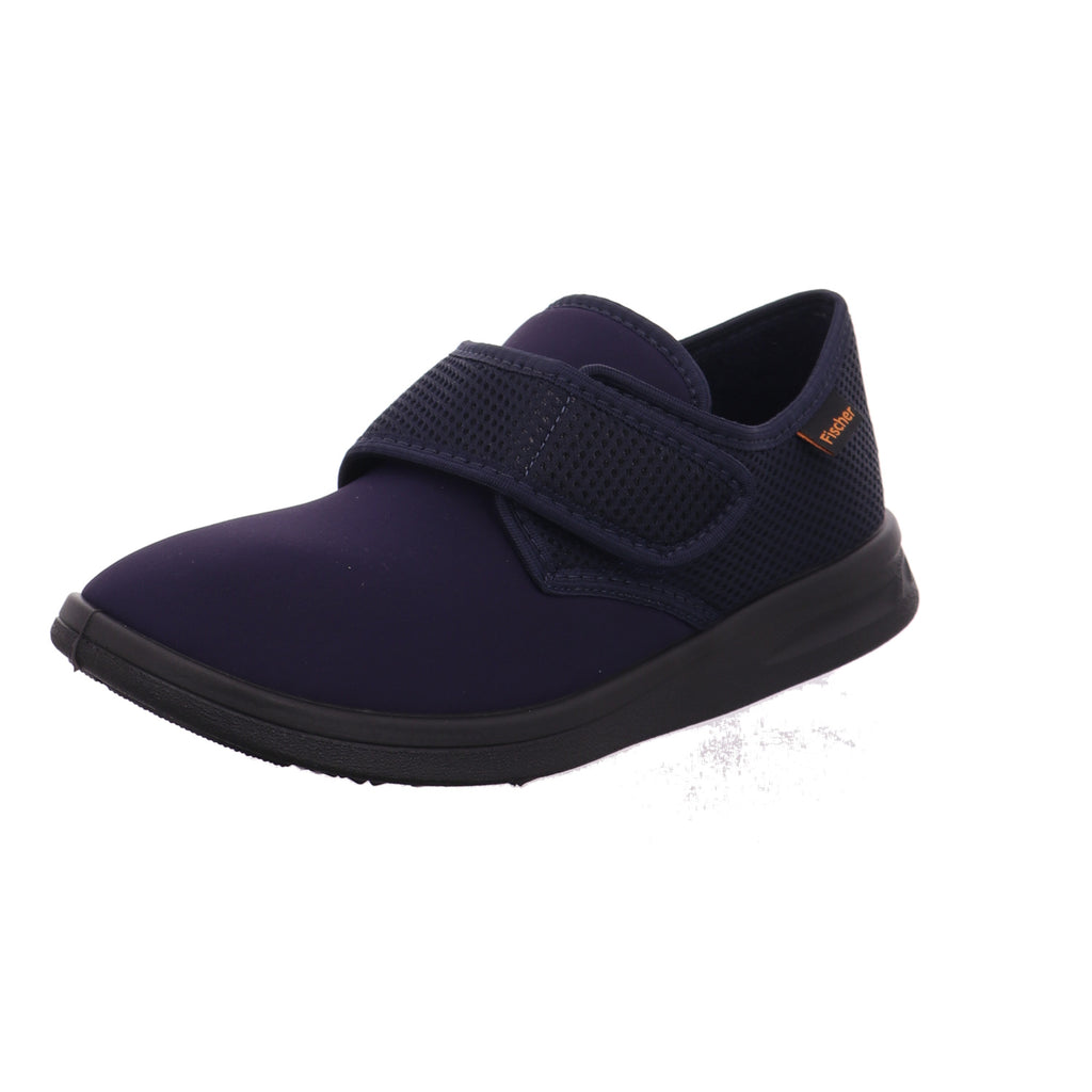 Fischer 13955-555 Klett-Hausschuh in blau