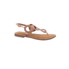 toe sandals rounds with beads