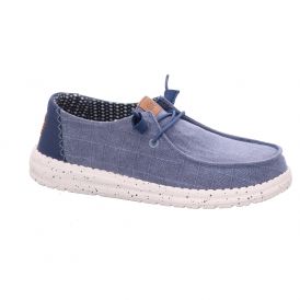 Wendy Chambray Grid Ensign Blue