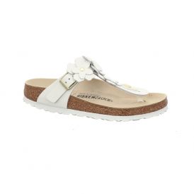 Gizeh Flower Embellishment Natural Leath