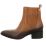 Shaded Leather Flat Boot