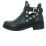 Stiefelette mit Cut-Outs