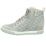 High-Top Sneaker mit integr. Absatz
