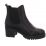Black Stiefelette