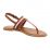 Corporate Leather Flat Sandale