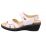 Bequem-Pantolette,weiss/gris
