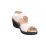Bequem-Pantolette,weiss/gris