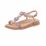 Sandale mit Steinschmuck