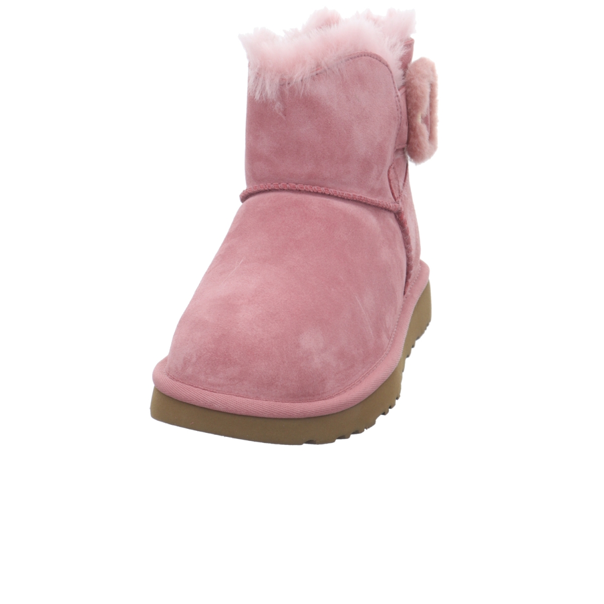 pink uggs fluff mini