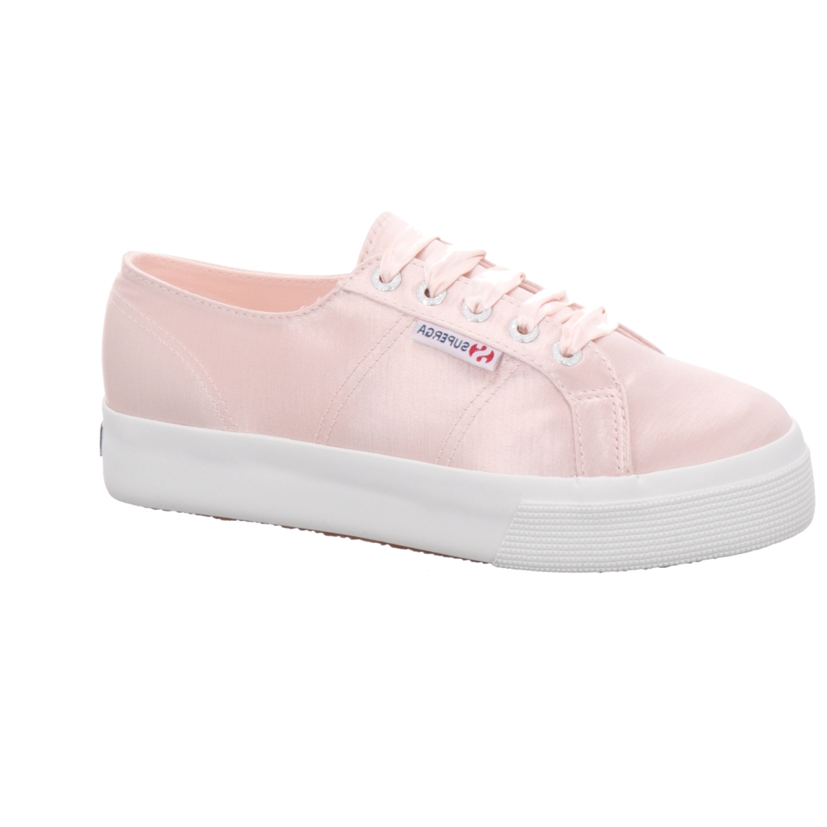 superga rosa satin