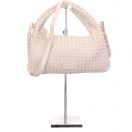 SADIE WEAVE SILKY - vanilla Flechtleder